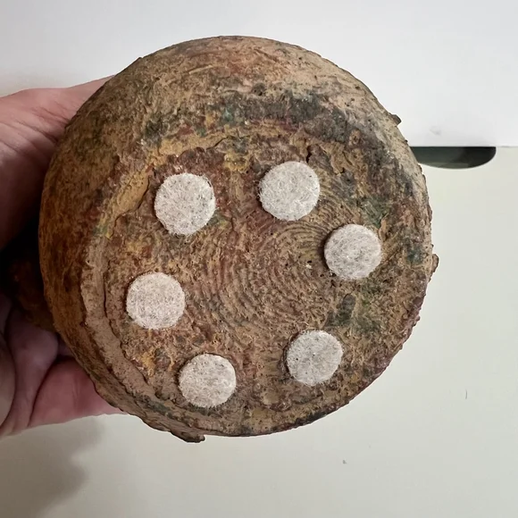 Vintage Unbranded Vase, pottery Home‎ Decor, 5 inches, Brown - Picture 5 of 10